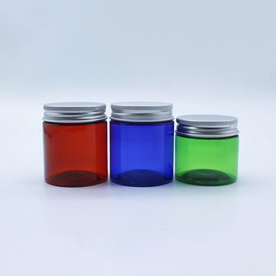 1oz 2oz สีที่กำหนดเองขวดปากกว้าง PET ขวดครีมพลาสติก